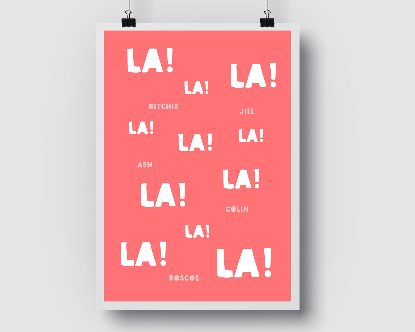LA! - It's a Sin Inspired - Russel T Davis - Poster - Print - FREE DELIVERY