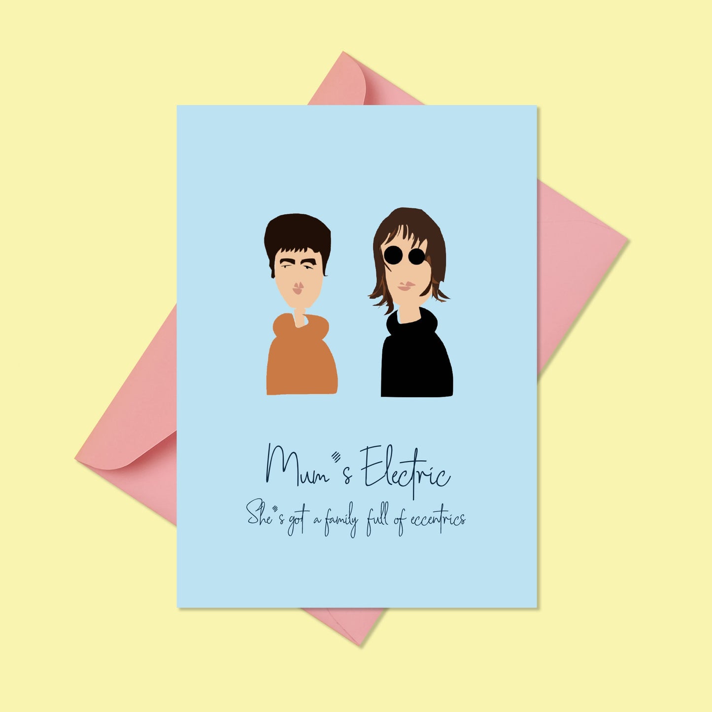 OASIS Mother's Day Card - Liam Gallagher
