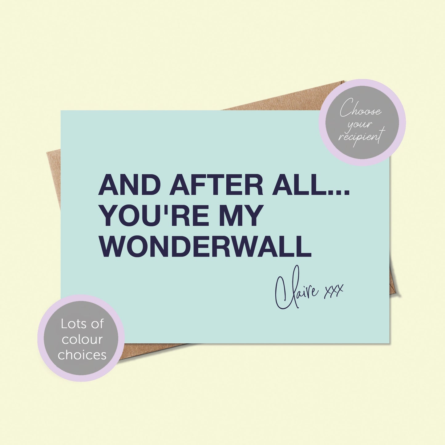 Oasis Birthday card, Liam Gallagher Birthday card, Liam Gallagher Birthday card, Birthday card for him, Birthday card for her