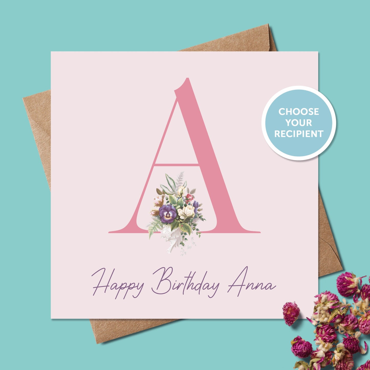 Birthday Card for Her - Personalised