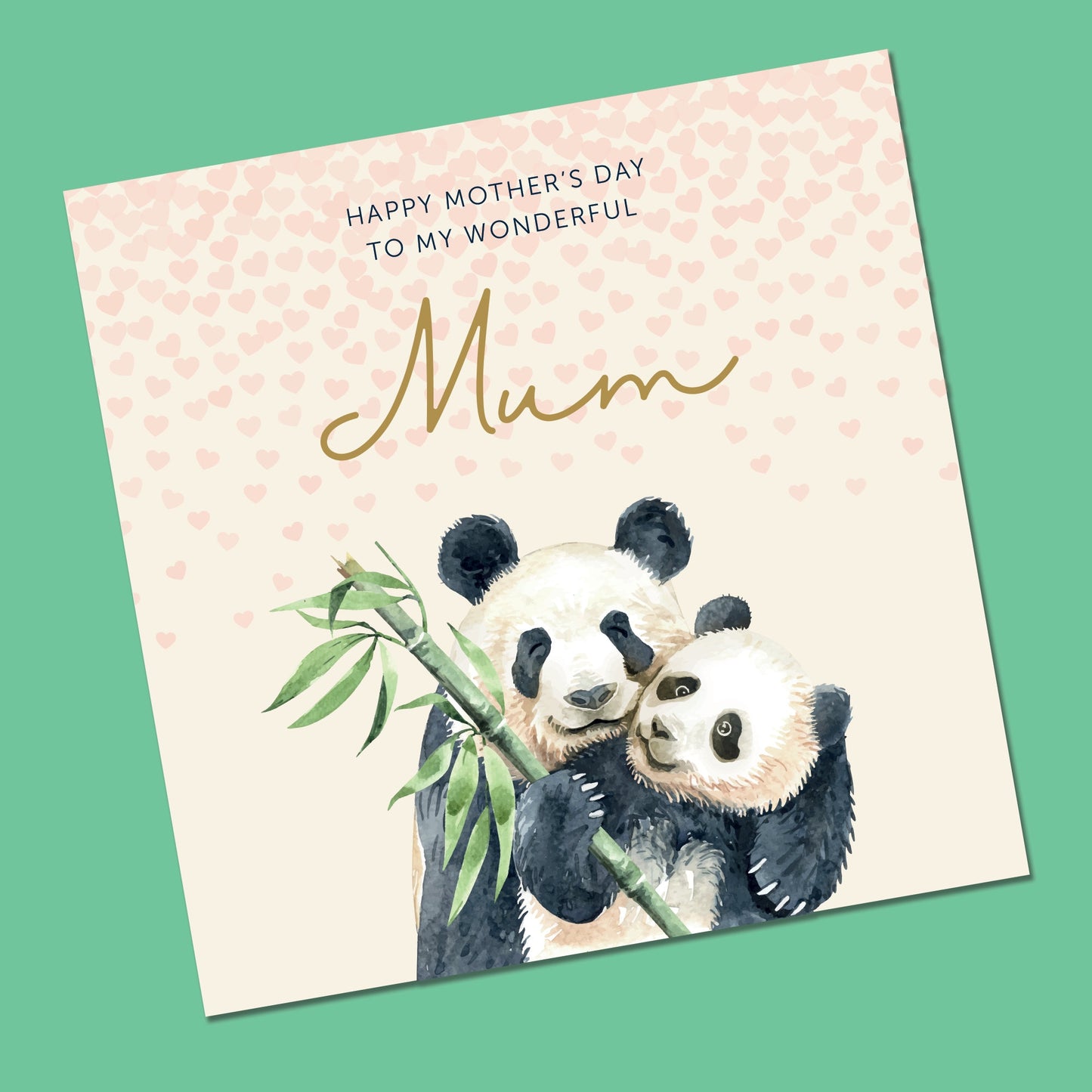 Mother's Day Card | Mothers Day Card | Panda Mothers Day Card | Mummy Mothers day card Cute | Card from Daughter | Card for Nana