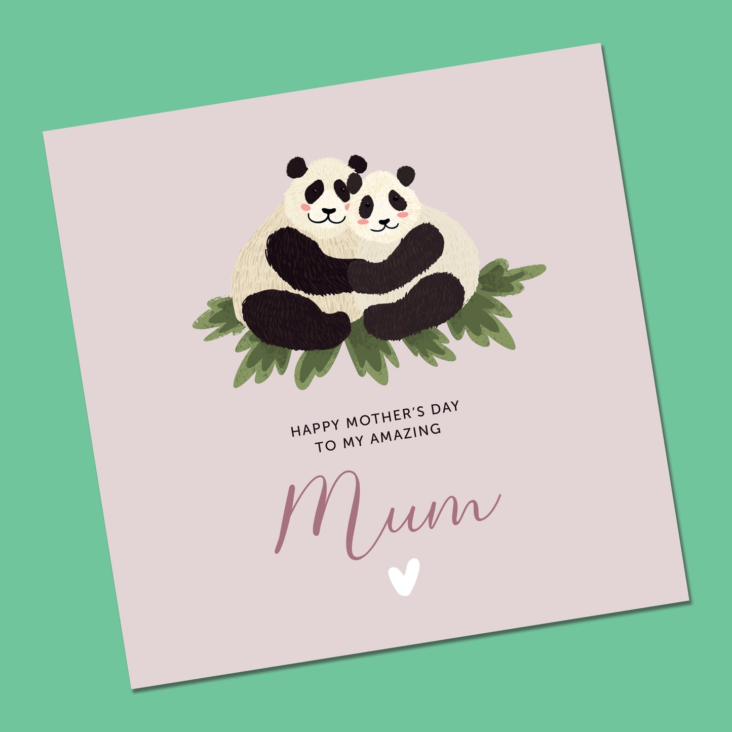 Mother's Day Card | Mothers Day Card | Panda Mothers Day Card | Mummy Mothers day card | Card from Daughter | Card for Nana