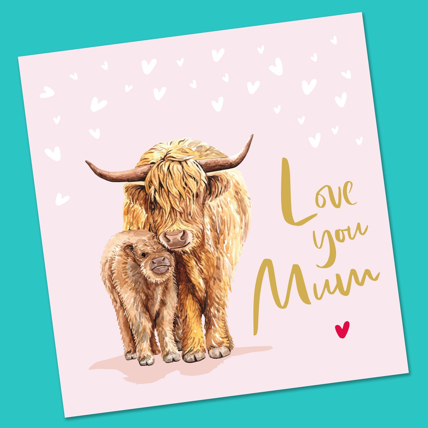 Mother's Day Card - Personalizable Animal Design