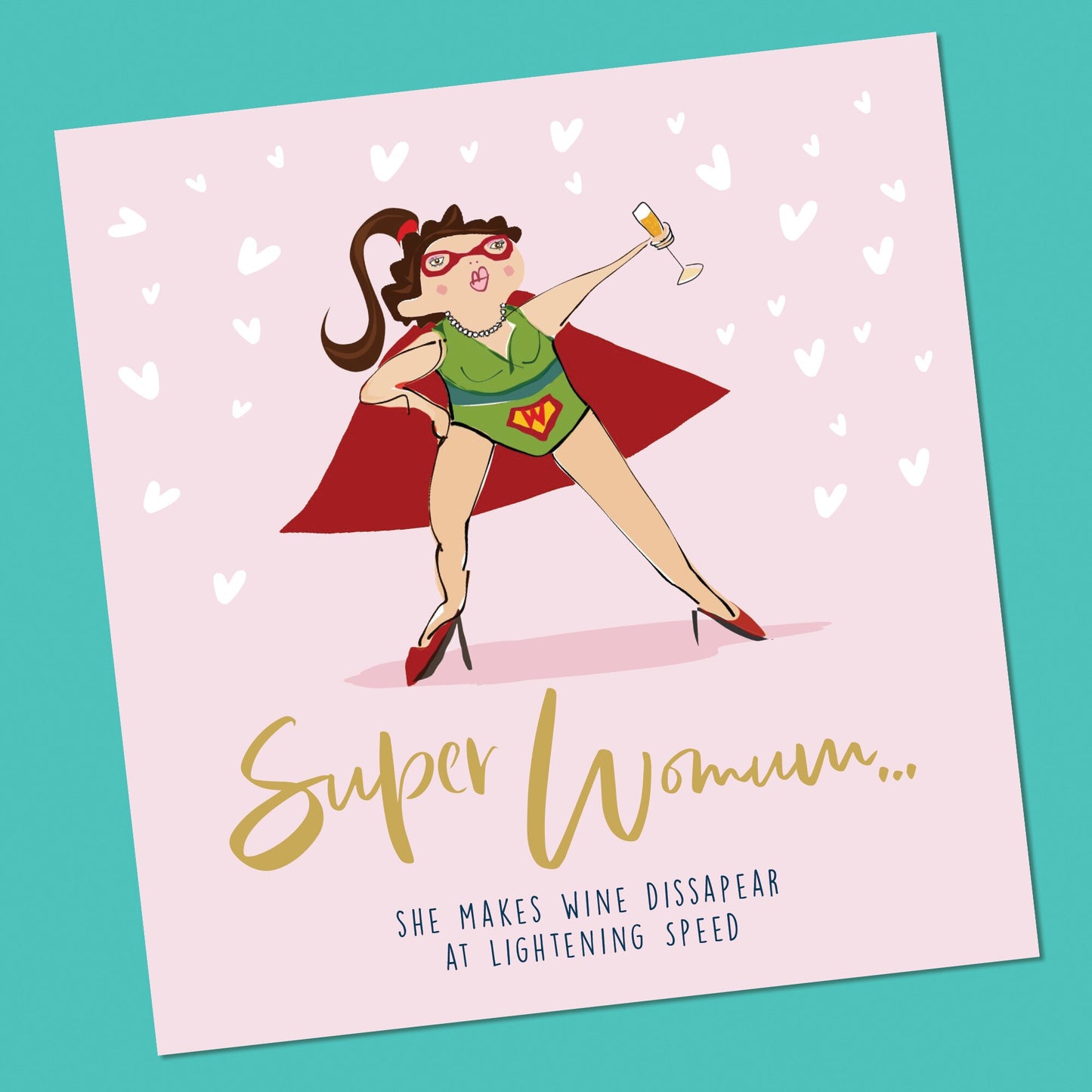 Mother's Day Card | Super Woman | Funny Mother's Day Card | Mum Funny Card | Mothers Day Day Card | Mother's Day Gift | Funny Card her |