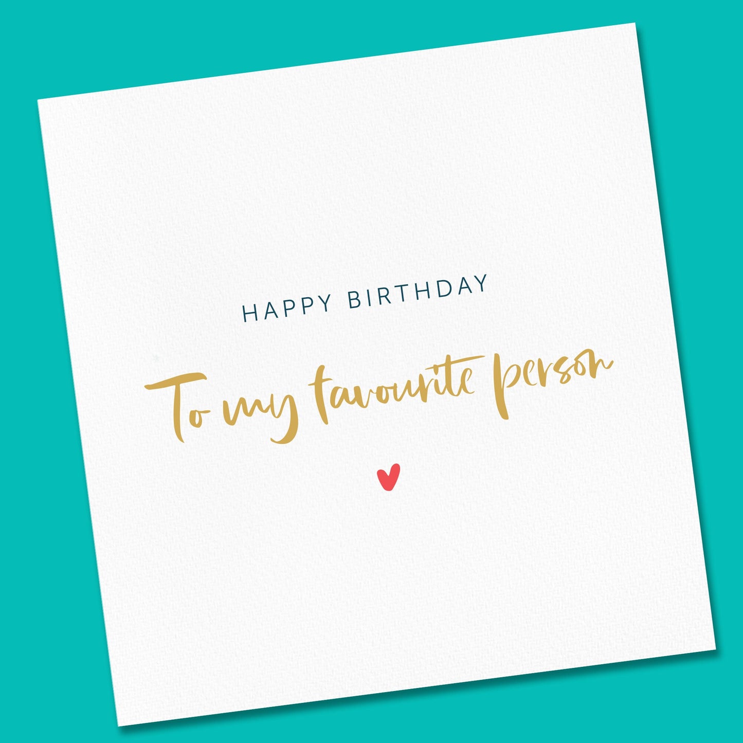 Birthday Card - Personalisable 350gsm