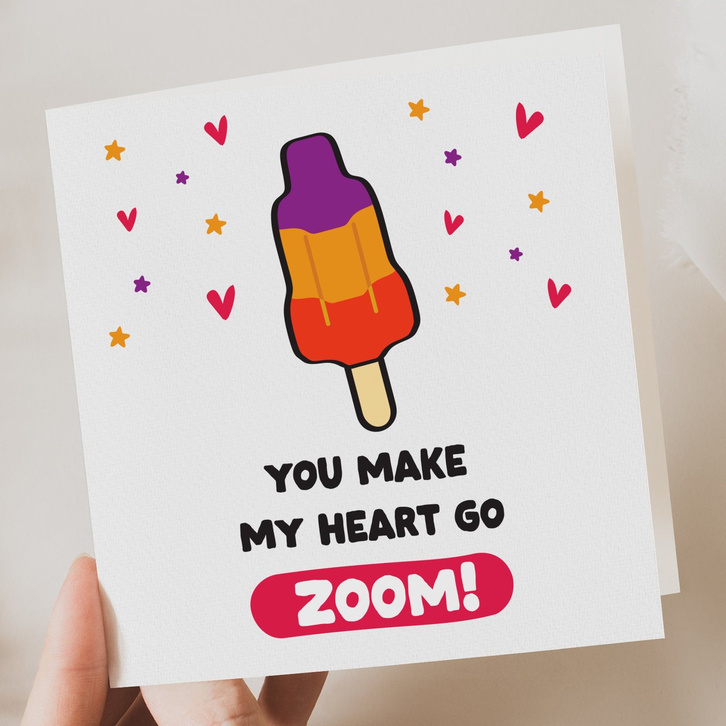 Funny zoom valentines card