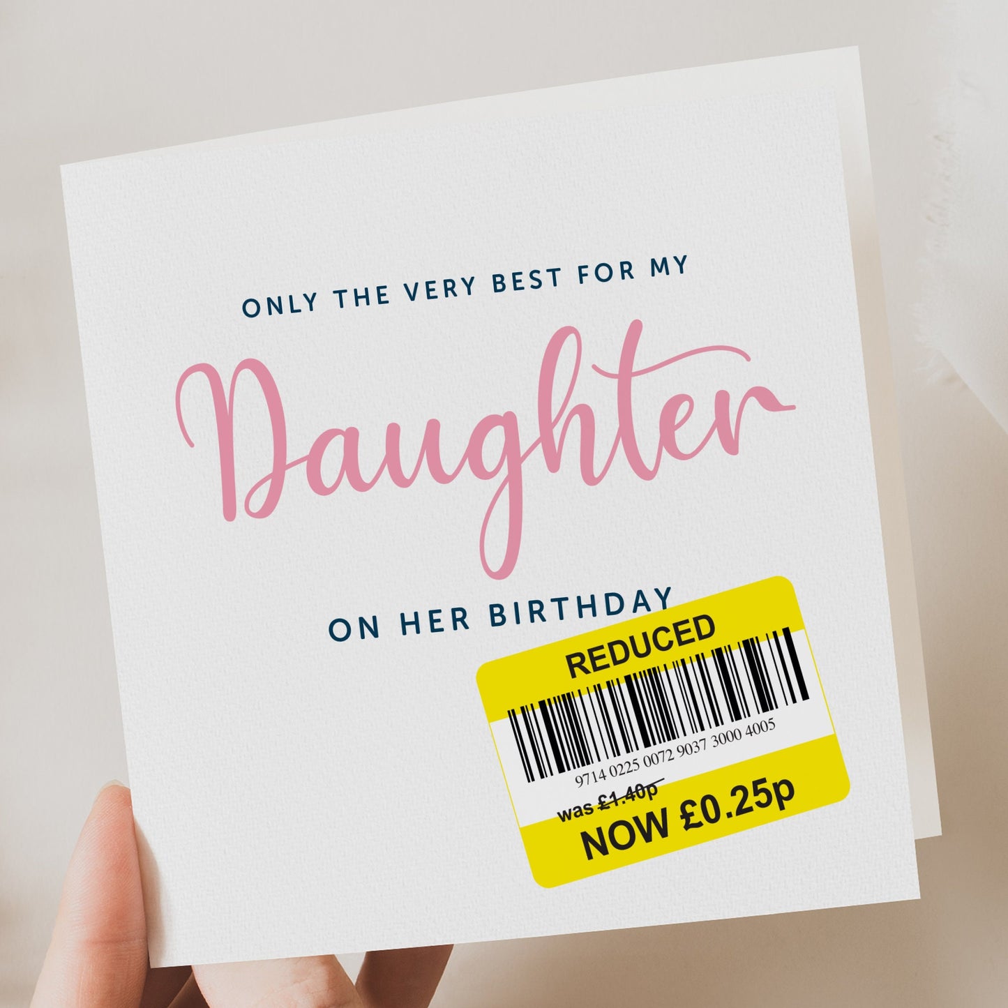 Funny Birthday Card For Daughter