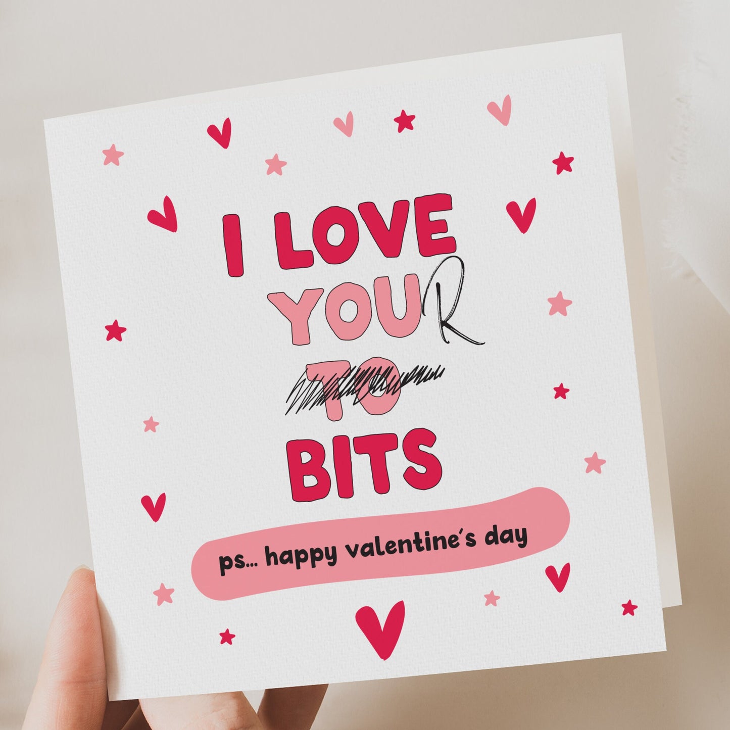 Funny valentines card