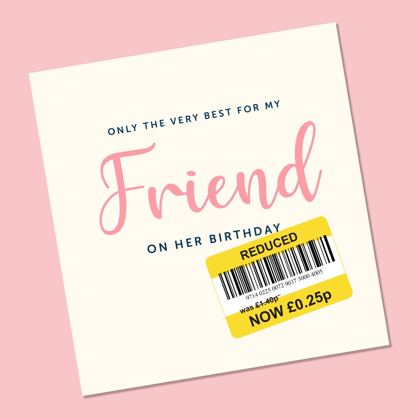 Funny Birthday Card - Blank