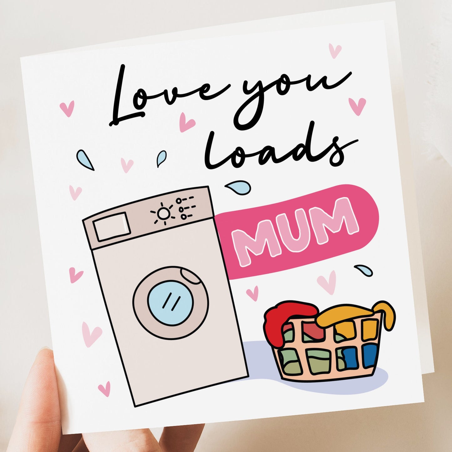 Funny Mothers day card, Funny Mum birthday card