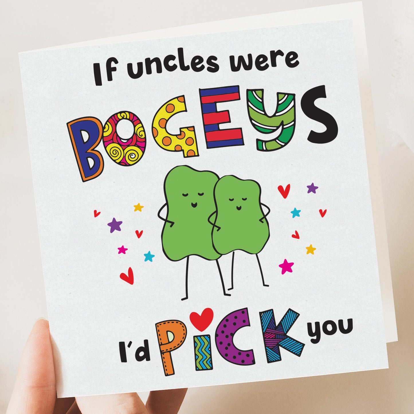Funny Uncle Birthday Card - Golf Humor