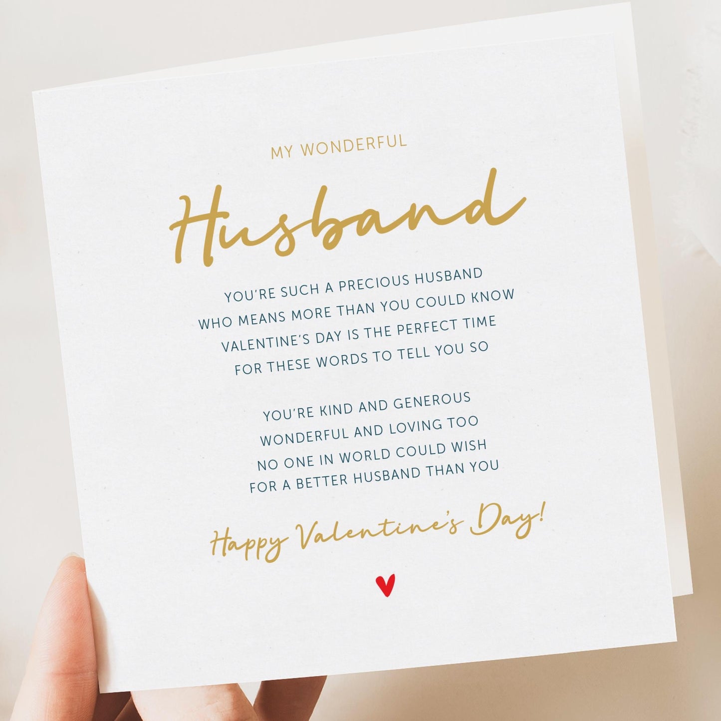 Poem Love Valentine's Card, Valentines husband, wife, Anniversary card, Card for Girlfriend, BOYFRIEND, Card for her, for Him, Valentine's