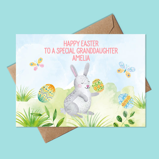Personalised Easter Card for Daughter - 5x7"
