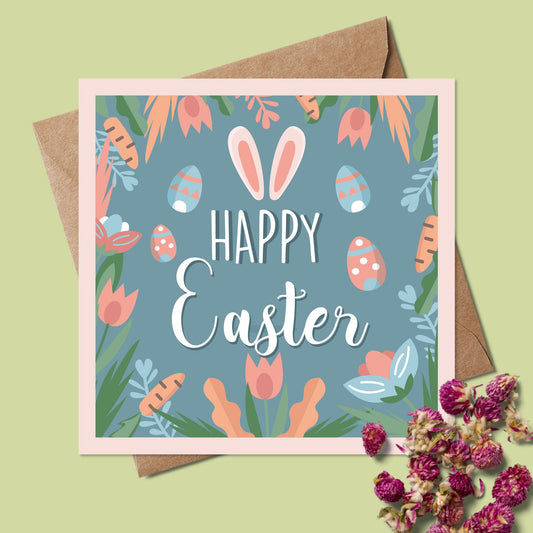 Easter card - Easter card for Daughter - Easter card for her - Friend Easter Card - Easter Cards - Easter eggs - Easter Bunnie