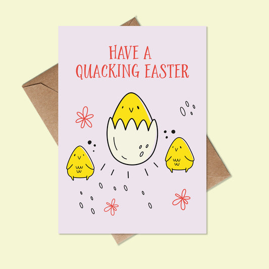 Easter card - Easter card for her - Easter card for him - Friend Easter Card - Easter Cards - Easter chick - Easter Bunny