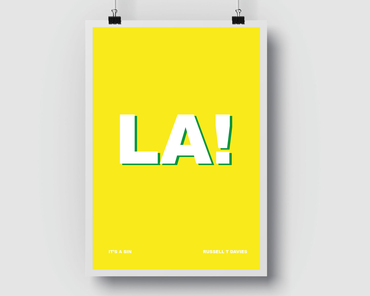 It's a Sin LA - Inspired Poster - Russel T Davis - Poster - Print - FREE DELIVERY