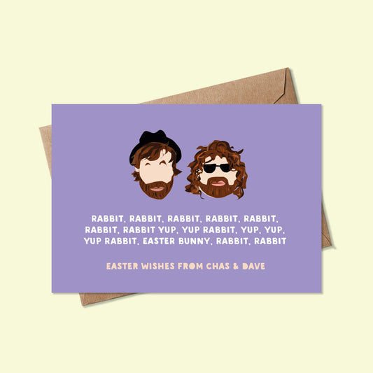 Funny Easter Card - Chas and Dave