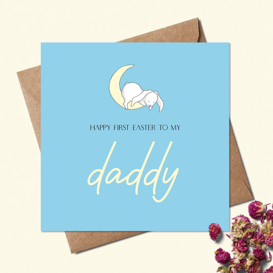 Happy 1st Easter Card for Daddy