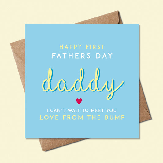 Father's Day Card from Bump - Blank