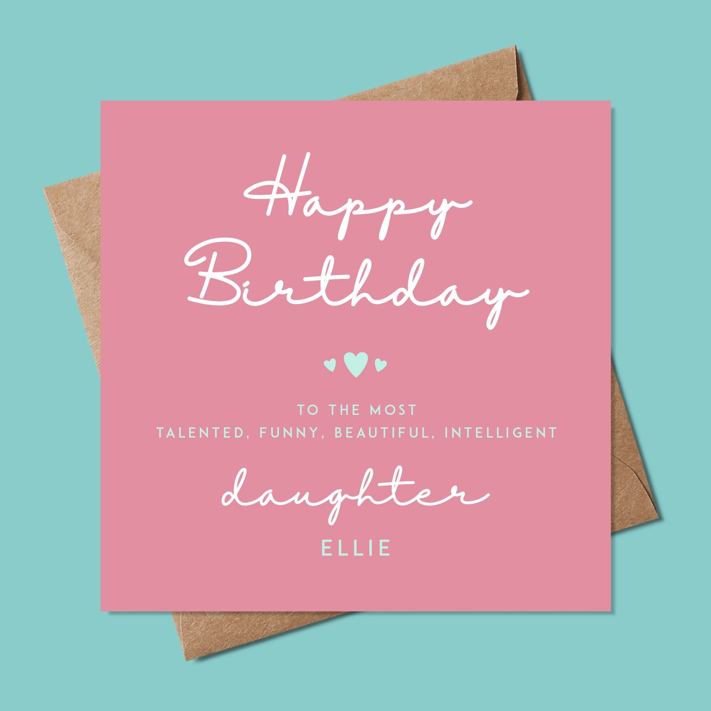 Birthday Card for Best Friend - Gold Foil