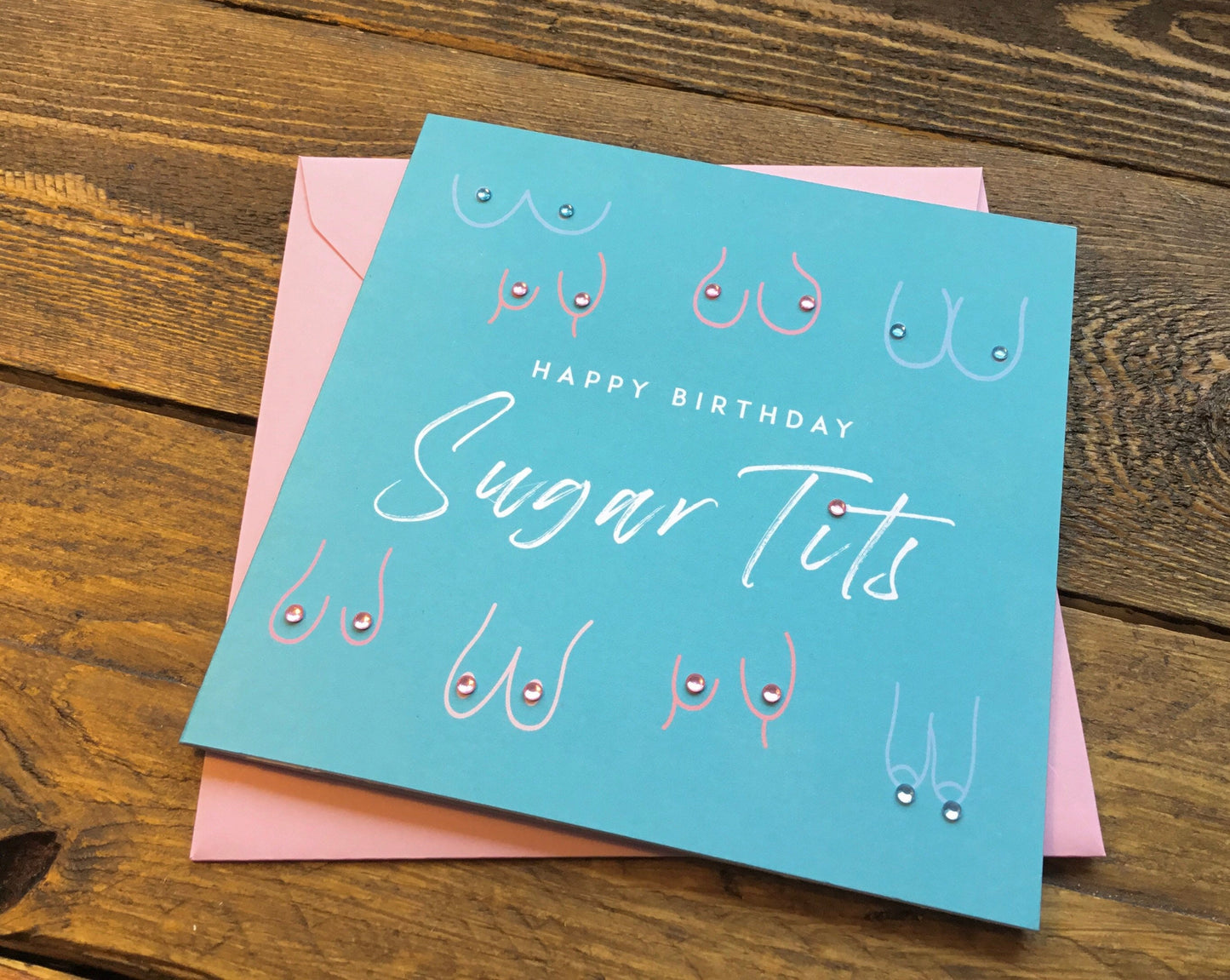 Funny Birthday Card - Sugar Tits Gavin Stacey