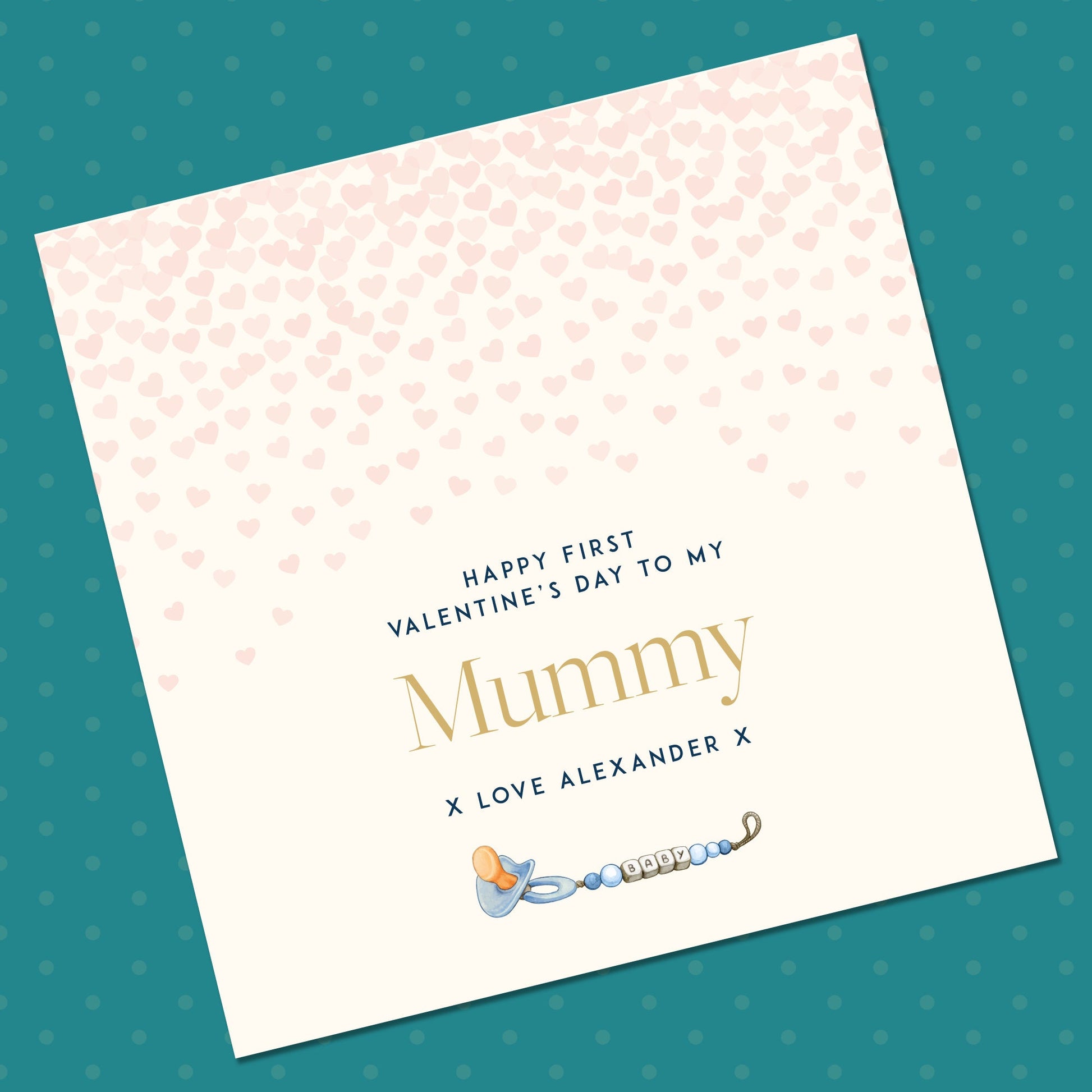 Baby First Valentines Card To Mummy | Happy 1st Valentines As My Mummy | 1st Valentines Card For Mummy | Mum Valentines Card From Baby