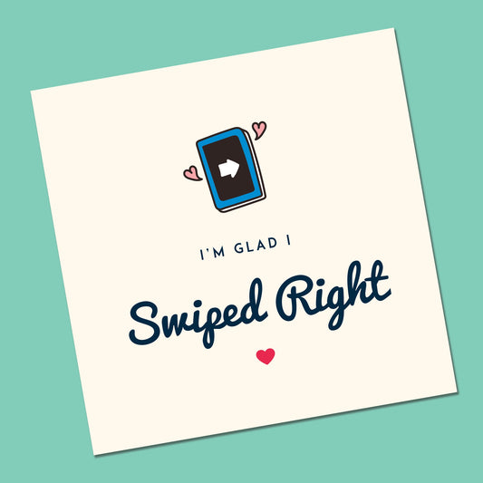 Funny Tinder Valentines Card, Valentines Card to Boyfriend, Funny Valentines Card to Husband, Funny Valentines Card to him
