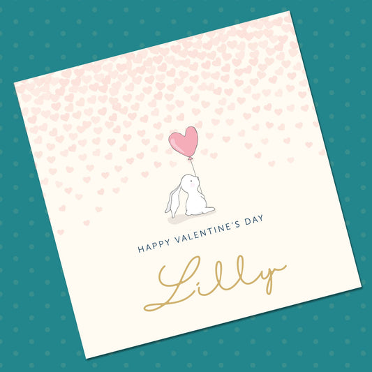 Simple Elegant Valentines Card - Blank Inside