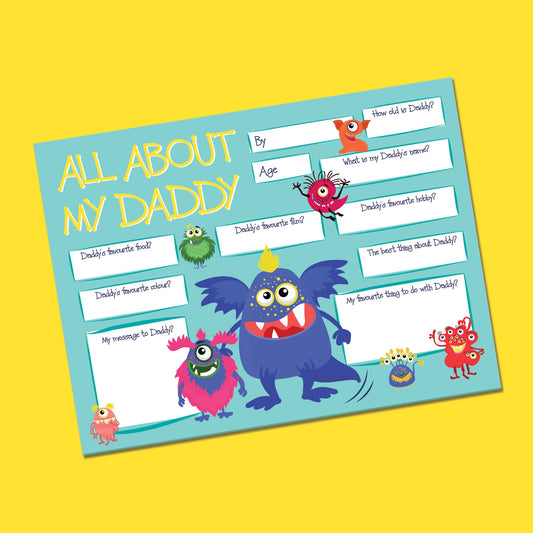 Dad Birthday Card - Personalised 5x7