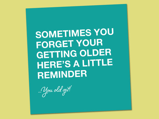 Funny Birthday Card | Older Birthday card, Funny, Naughty, Friend Card, Rude Birthday Card, Silly Card