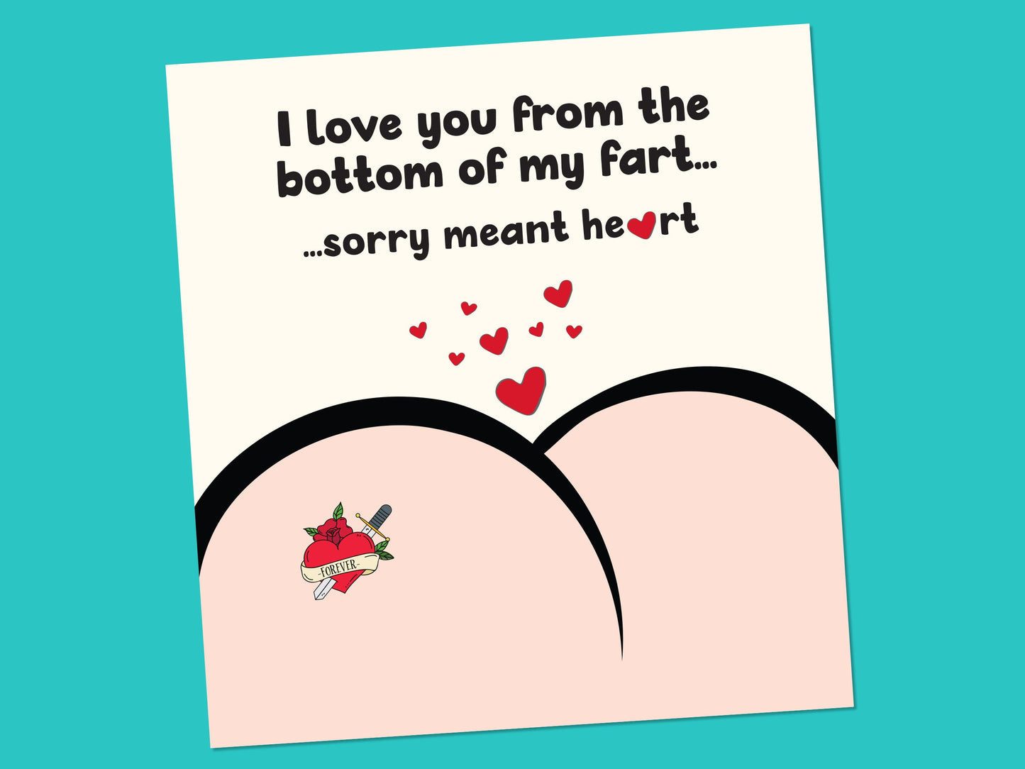 Funny Valentines card For Boyfriend, girlfriend Funny Valentine card, Wife, Husband, Fiance, Funny Valentine card for him, Fart Card