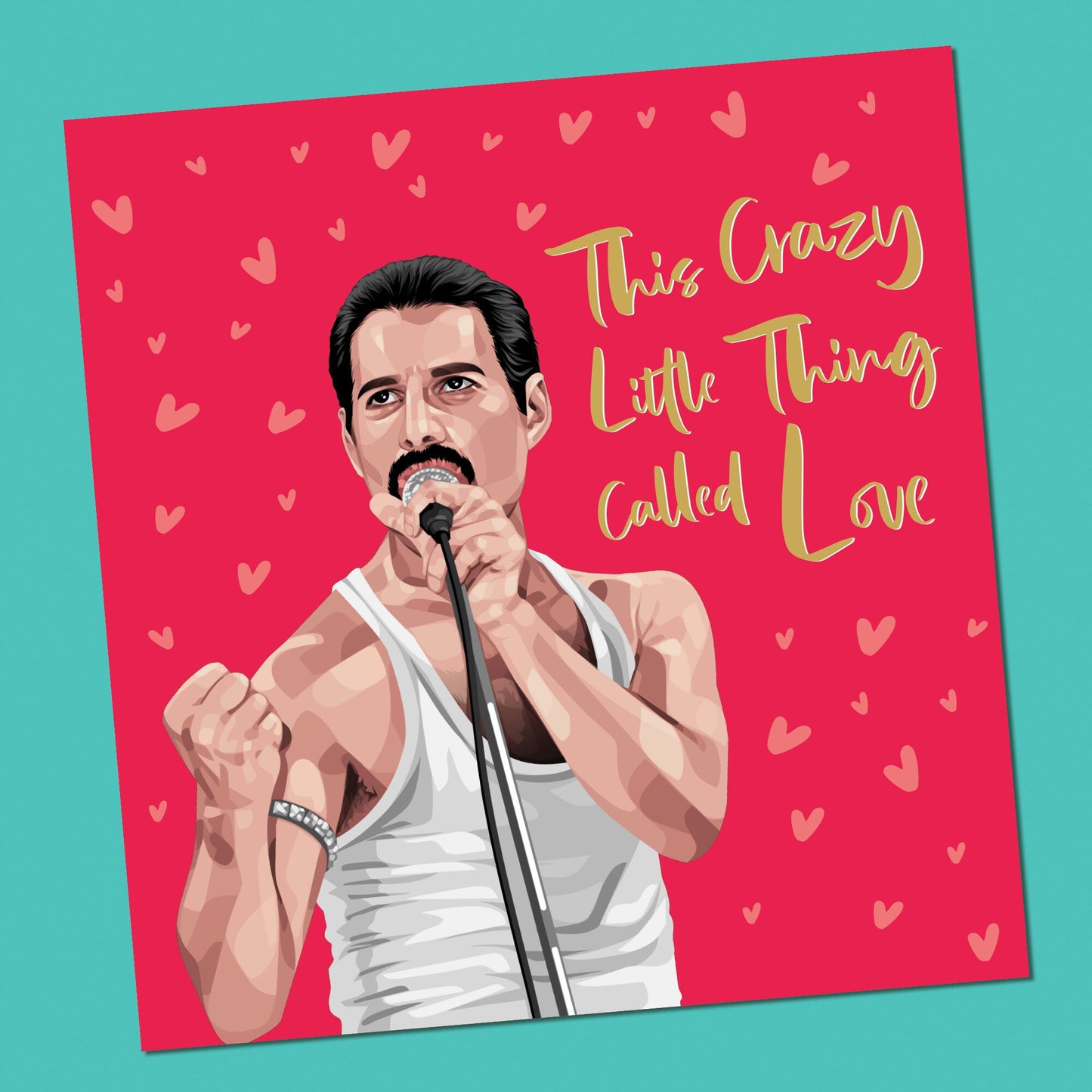 Queen Funny Valentine's Day Card - Blank Inside