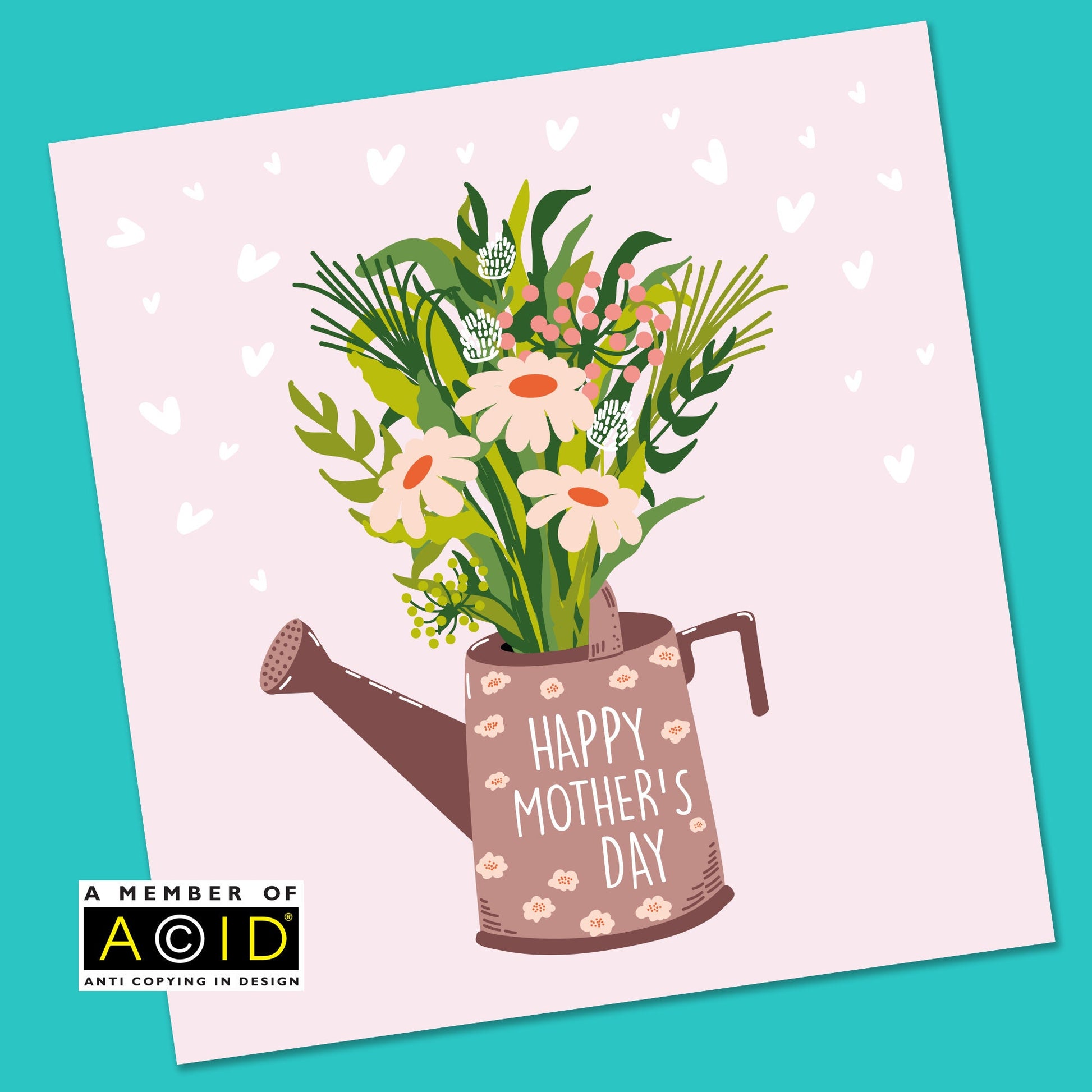 Mother's Day Card | Mothers Day Card | Floral Mum Mothers Day Card | Mummy Mothers day card | Card from Daughter | Card for Nana