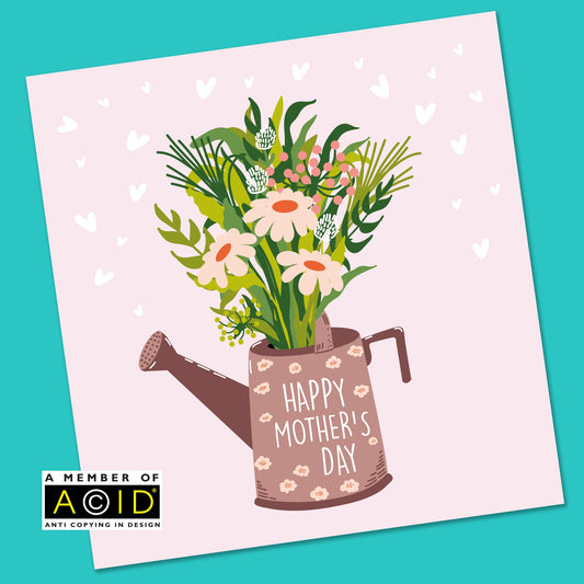 Mother's Day Card | Mothers Day Card | Floral Mum Mothers Day Card | Mummy Mothers day card | Card from Daughter | Card for Nana