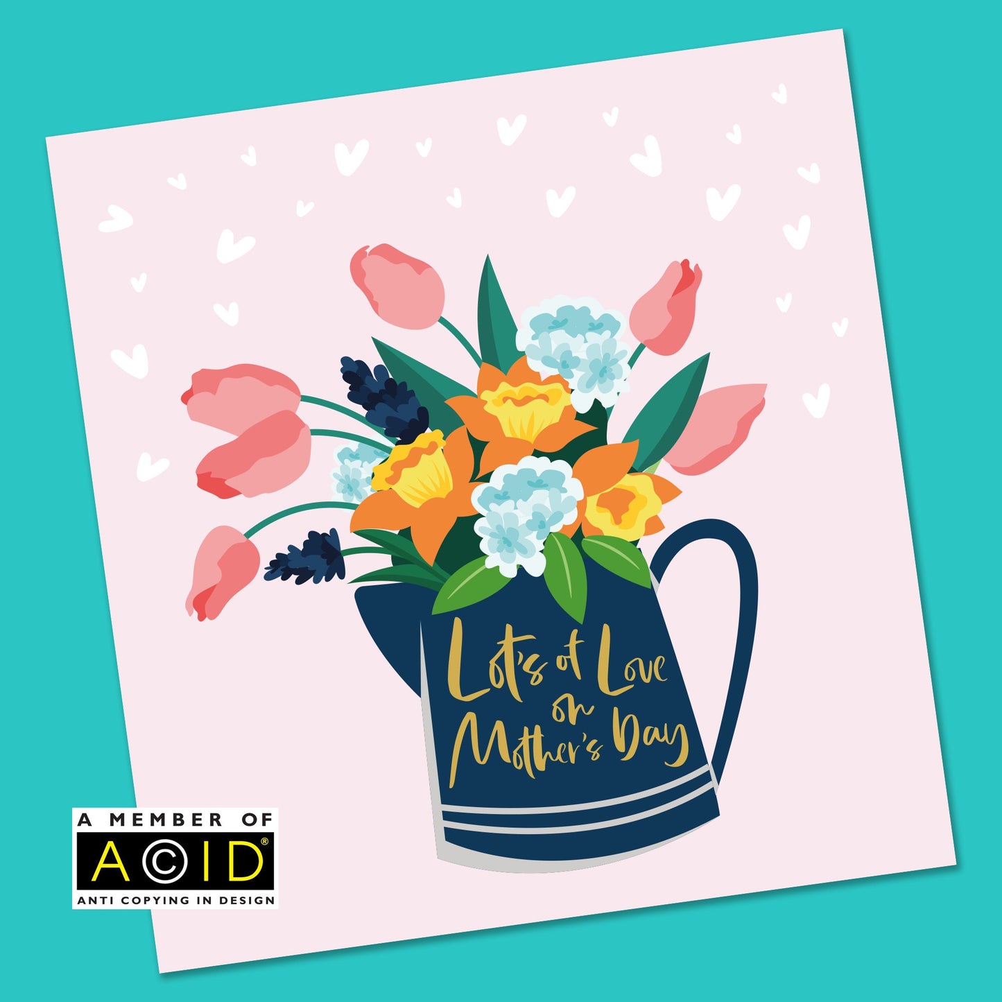 Mother's Day Card | Mothers Day Card | Floral Mothers Day Card | Floral Mothers day card | Card from Daughter | Handmade Card