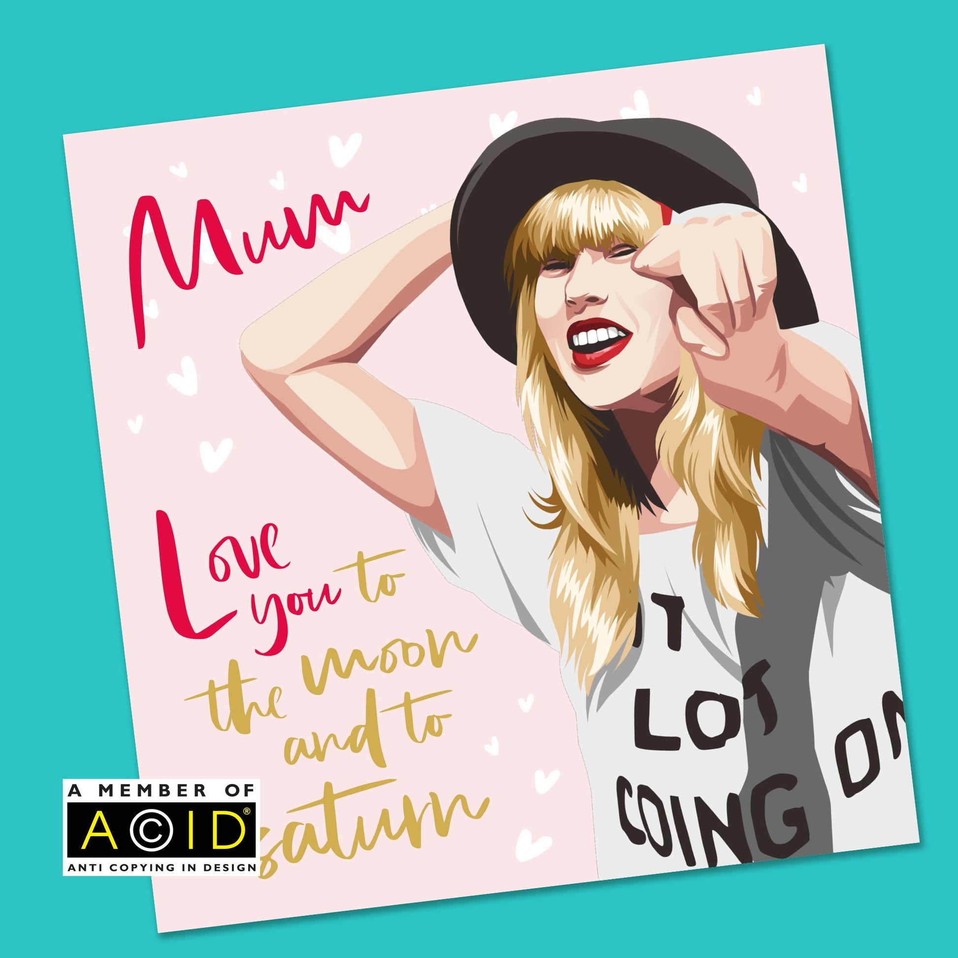 Mother's Day Card | Funny Mother's Day Card | Taylor Swift | Mum Funny Card | Mothers Day Day Card | Mother's Day Gift | Funny Card her