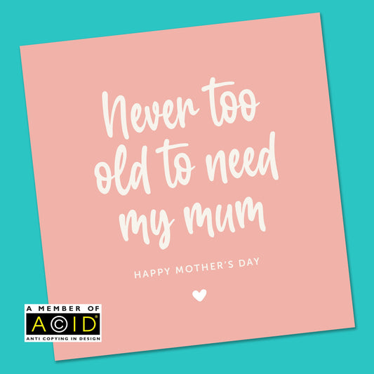 Mother's Day Card | Mothers Day Card | Quote Mothers Day Card | Mummy Mothers day card | Card from Daughter | Card for Nana