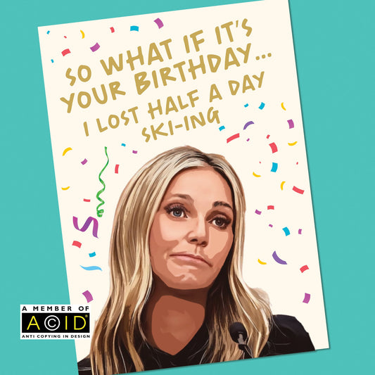 Funny Gwyneth Paltrow Birthday Card