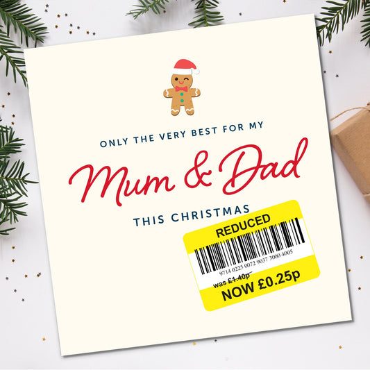 Funny Christmas Card for Couples