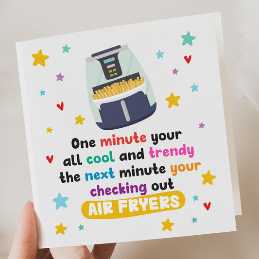 Funny Birthday Card - Air Fryer