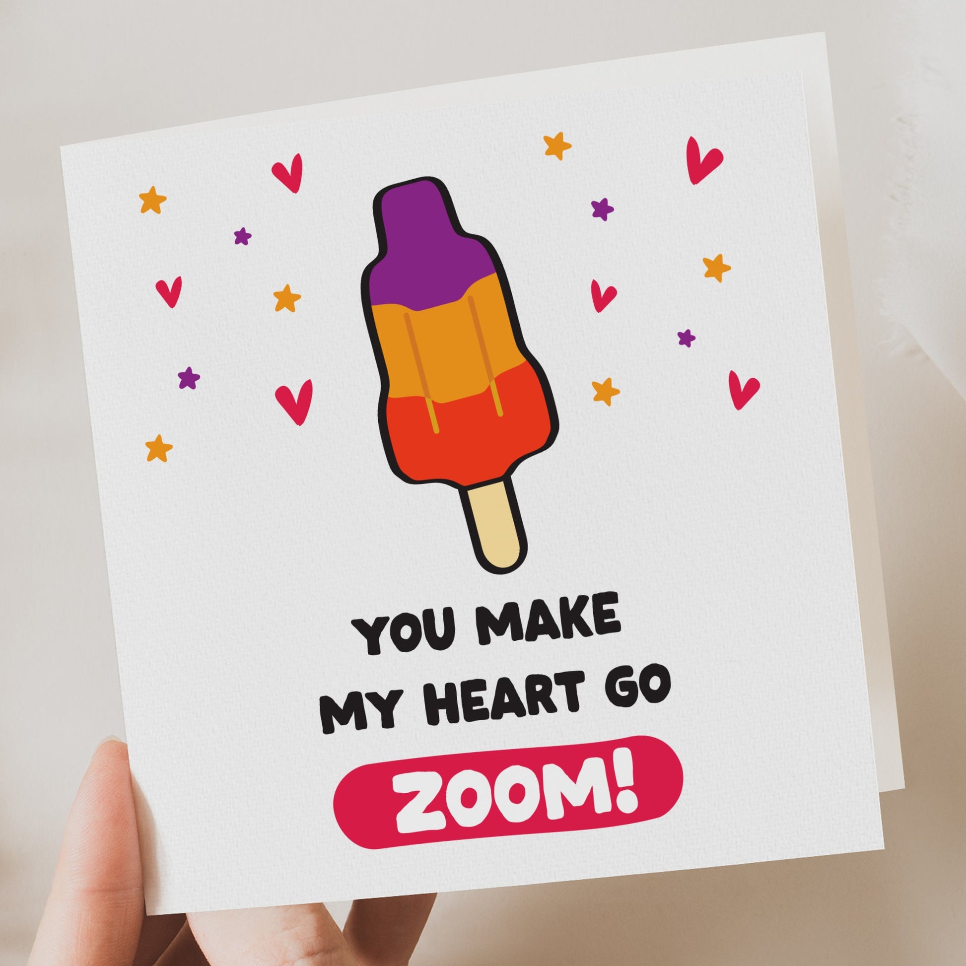 Funny zoom valentines card
