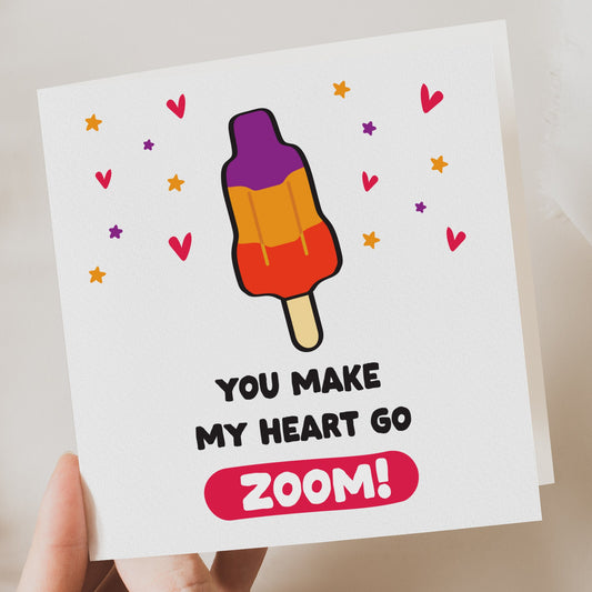 Funny zoom valentines card