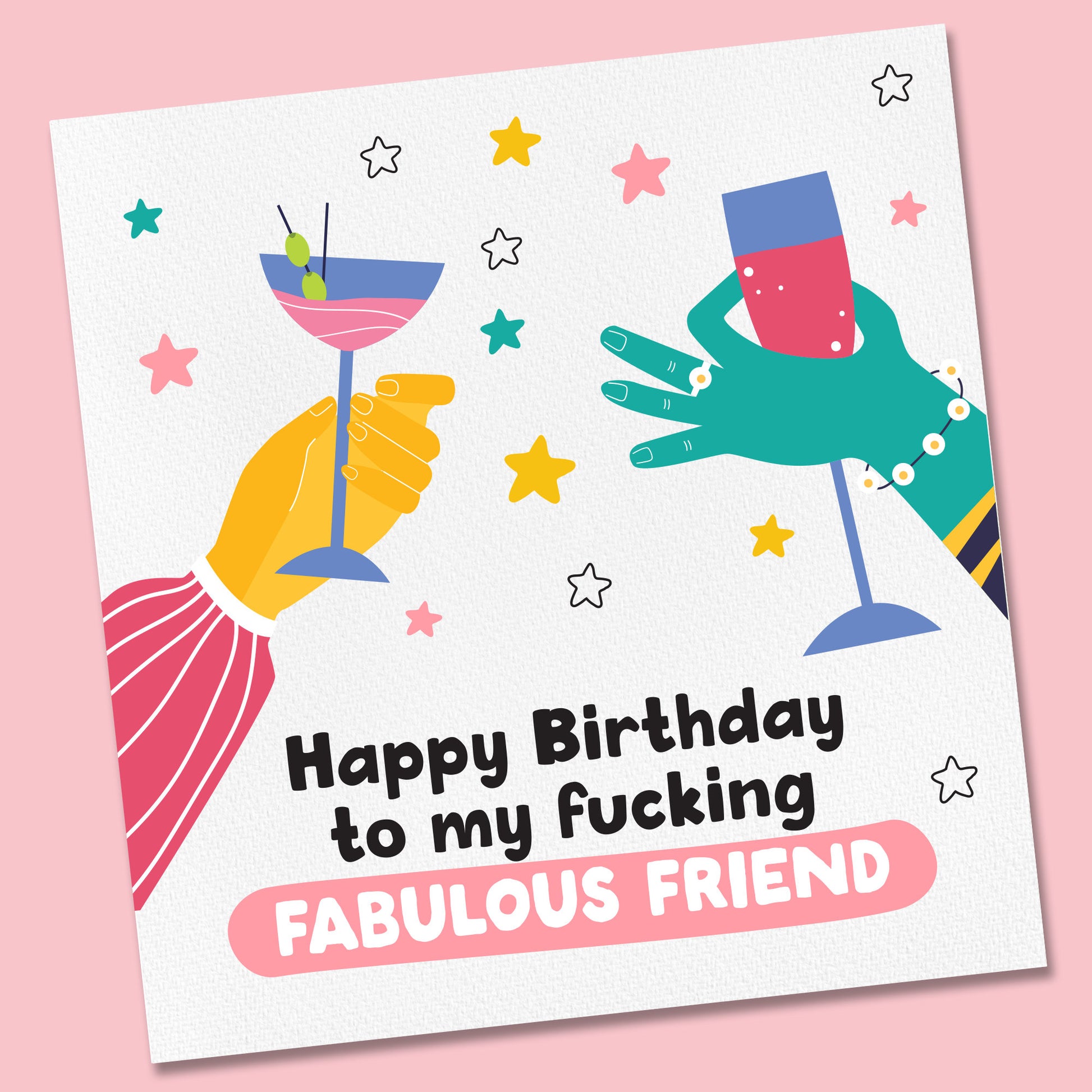 Funny friend card