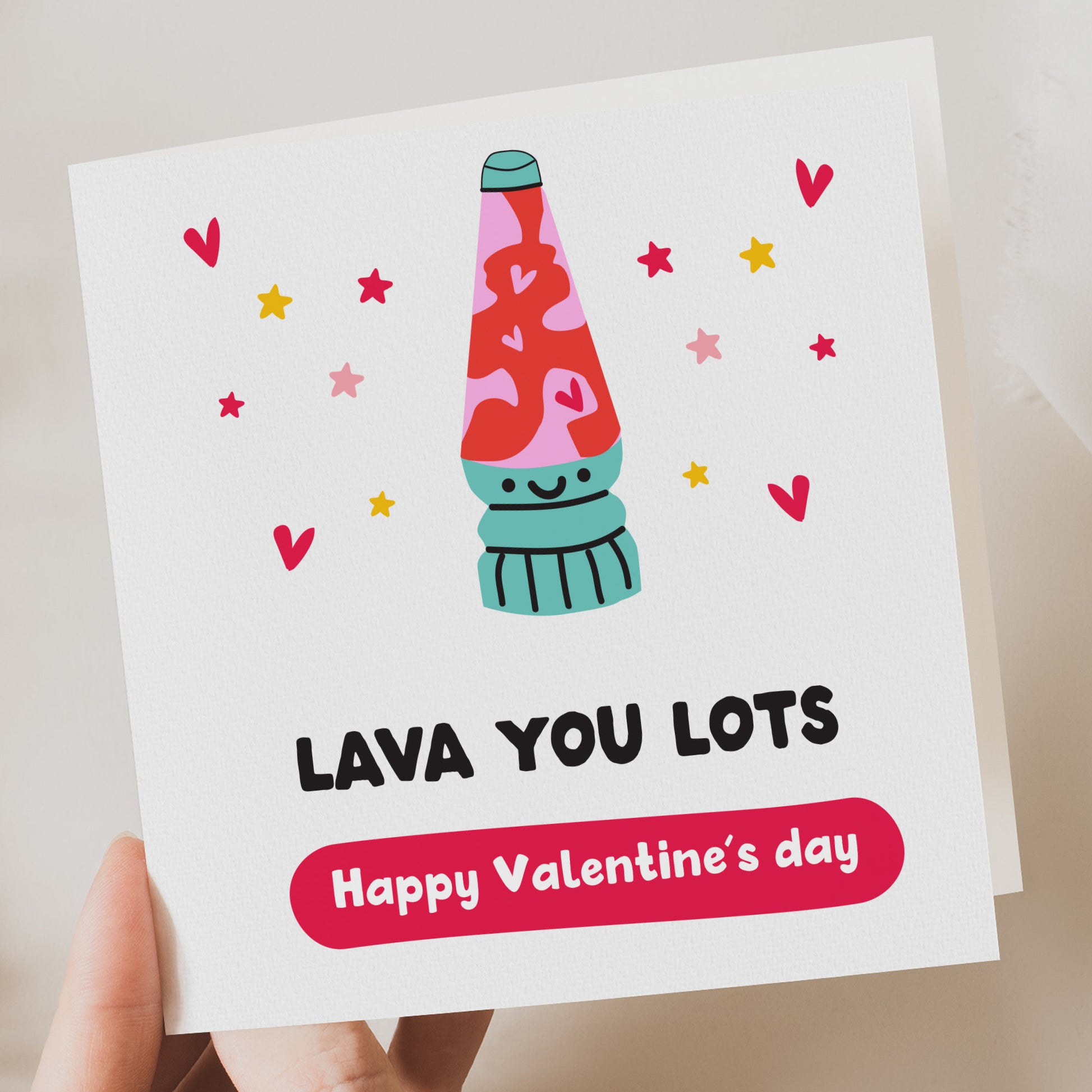 Funny Mr lava lava valentines card