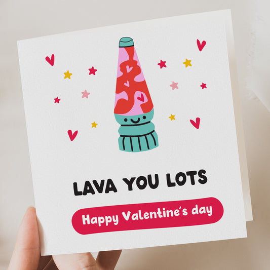 Funny Mr lava lava valentines card