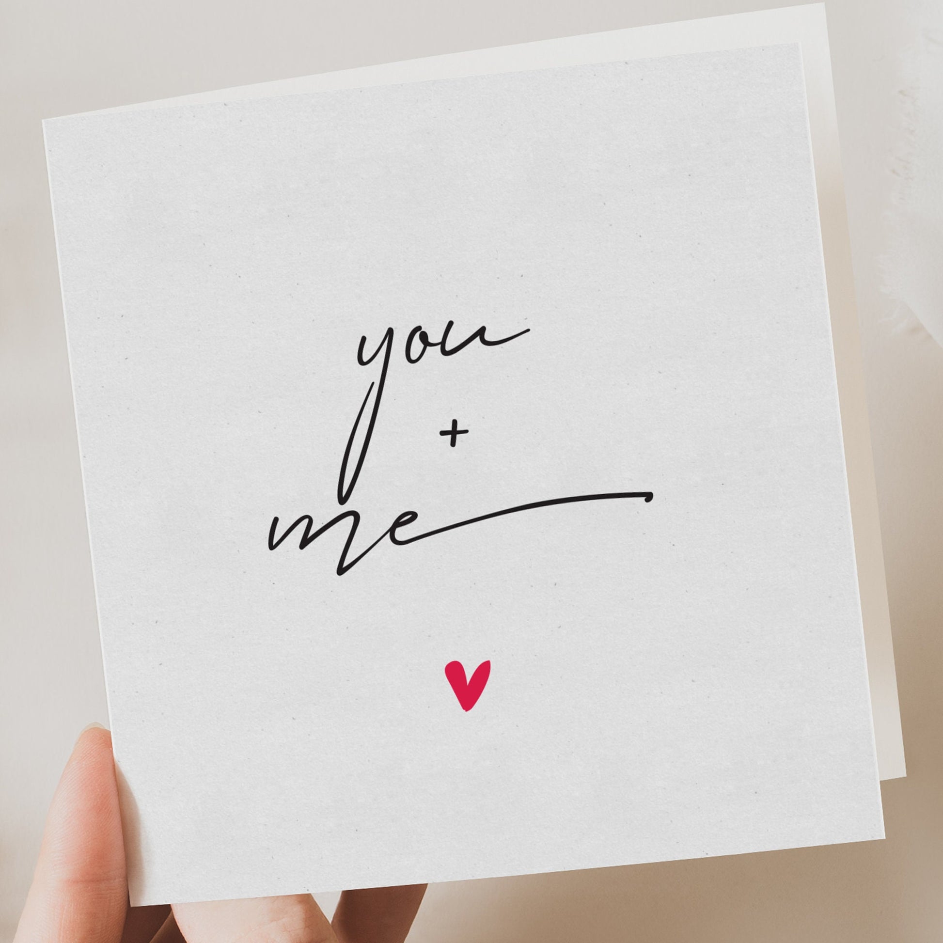 delicate love valentines card