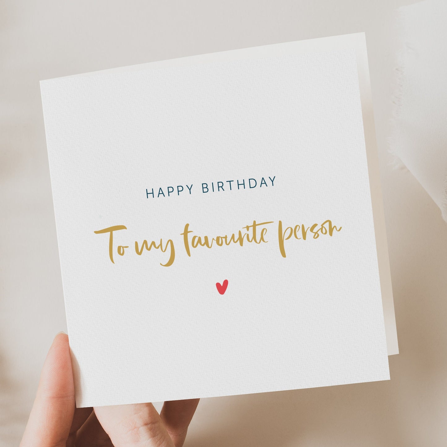 Birthday Card - Personalisable 350gsm