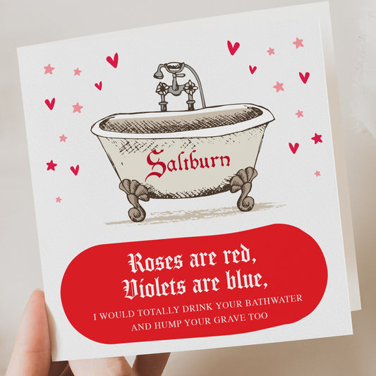 Funny Fart Valentine's Day Card - Blank Inside