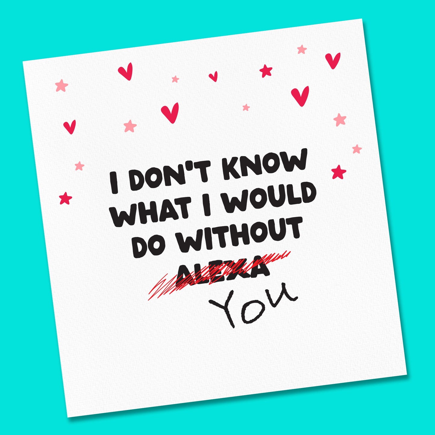 Funny valentines card wife, husband, boyfriend,girlfriend