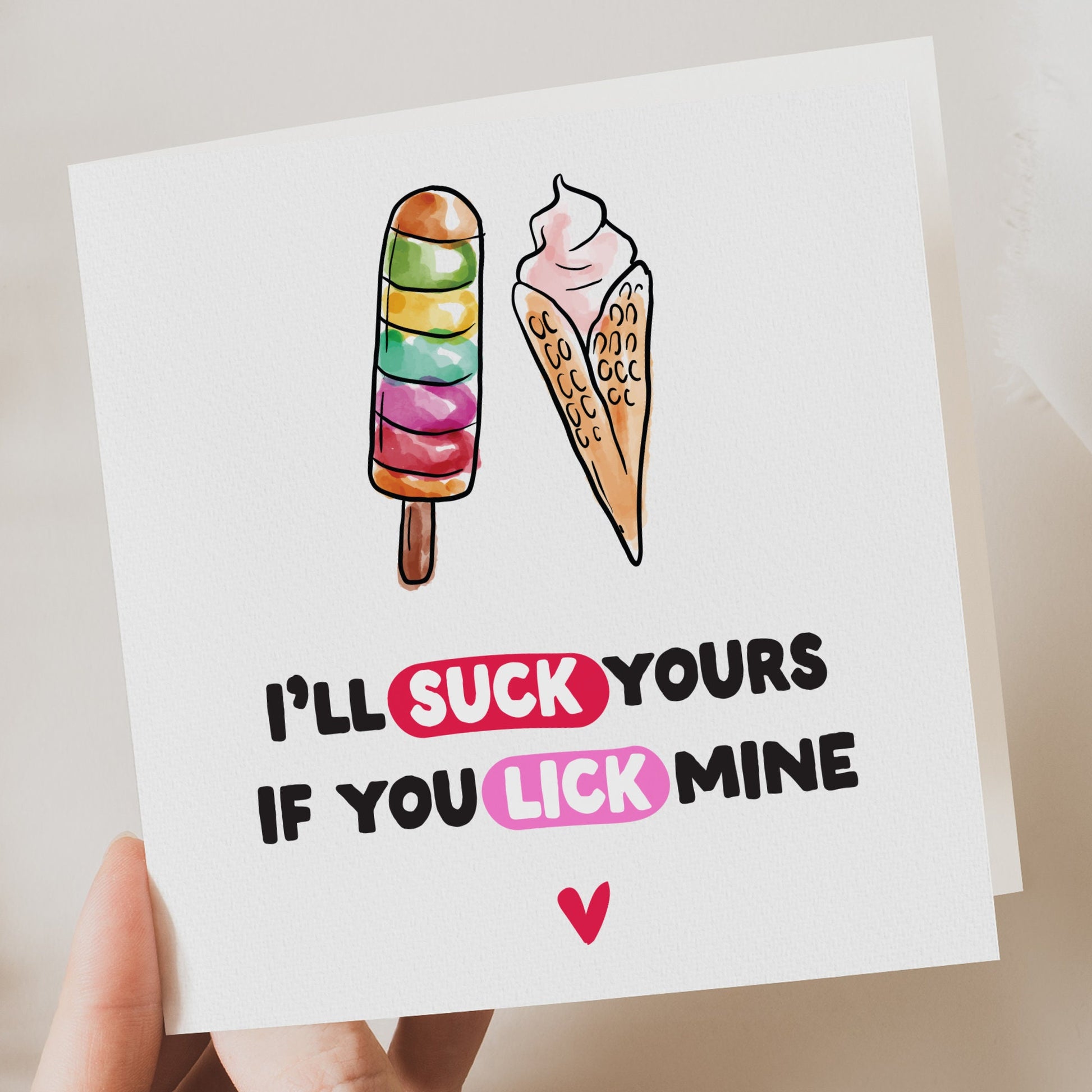 funny valentines card